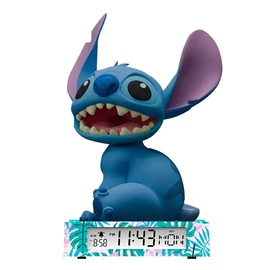 Disney Lilo & Stitch – A csillagkutya 3D éjszakai lámpa és ébresztőóra EWA3055LAS