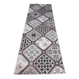 Konyhai Szőnyeg vintage csempe mintával 60x180cm
