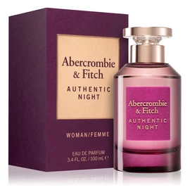 Abercrombie &amp; Fitch Authentic Night Woman Eau de Parfum nőknek 100 ml 132667