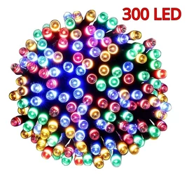 Többszínű karácsonyfa fényfüzér, 300 LED, 8 program 26213