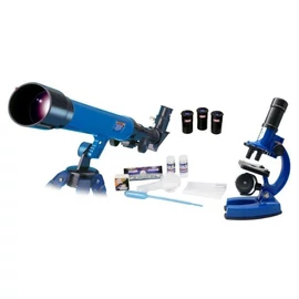 Eastcolight Tudományos Készlet (35 db) – Teleszkóp (40x) és Mikroszkóp (450x) 007533