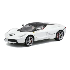 Bburago Signature Ferrari LaFerrari Fémmodell (1:43) – Gyűjtői Minőség Fehérben 969480