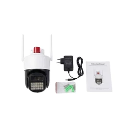 4K Ultra HD AI Okos Otthoni Kamera – WiFi/4G SMC1