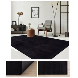 Plüss szőnyeg Fekete 120x170cm veluxfekete-120
