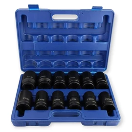 Haina 12 Részes Gépi Dugókulcs Készlet 1" (24-41 mm) – 6 Lapú HA-0052-1