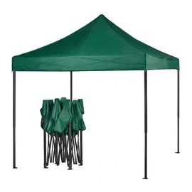 3 × 4,5 m összecsukható kerti pavilon – zöld HM-8005-Z