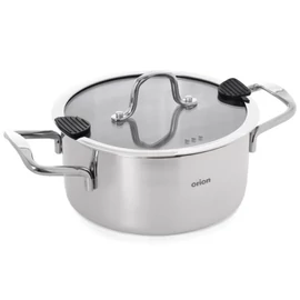 Orion VENICE Rozsdamentes Acél Fazék Üvegfedővel (20 cm, 3L) 113373
