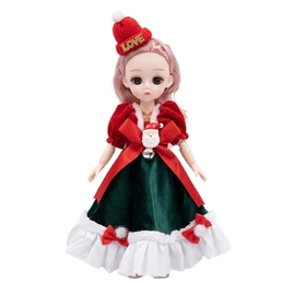 Elegáns baba figura díszes ruhában EBF1
