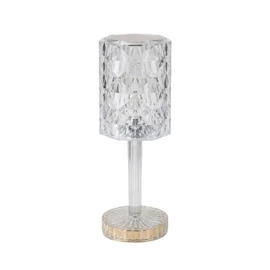 Kristály Hatású LED Asztali Lámpa KLED-01