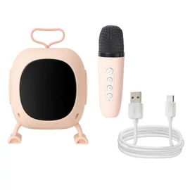Bluetooth Karaoke Hangszóró Mikrofonnal és RGB Világítással 27500