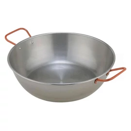 Paella füles serpenyő polírozott 55 cm 13420