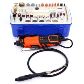 Kraft&amp;Dele Minicsiszoló 270 W + 218 db tartozék KD10751