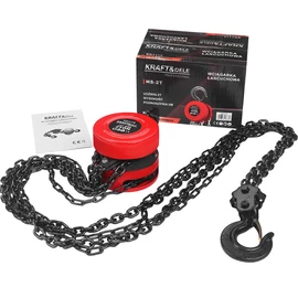 Kraft&amp;Dele Láncos emelő 2T 2m KD1116