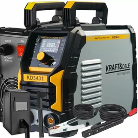 Kraft&amp;Dele Inverteres hegesztő, MMA TigLift Pulse, 340A KD3431