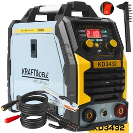 Kraft&amp;Dele Inverteres Hegesztő MIG Flux, MMA, TigLift KD3432