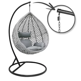 Cocoon függőfotel szürke párnákkal KR27