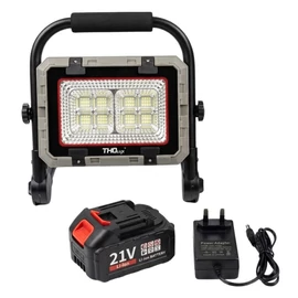THO Lux akkumulátoros LED munkalámpa, 21V akkumulátorral TL-1