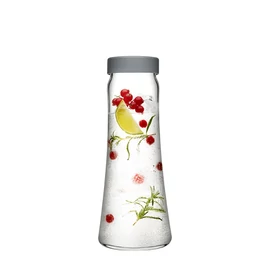 Pasabahce Házi Karaf és Üveg Kancsó Szürke Műanyag Tetővel (1000 ml) 1007287