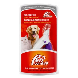 Pet Comfy világítós kisállat körömvágó nagyítóval PC1