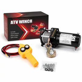 ATV Winch 12V / 3000 lbs (1361 kg) Elektromos csörlő holm8899