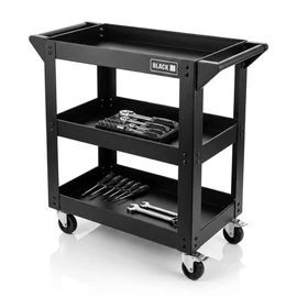 Black 3 Szintes Gurulós Szerszámkocsi 10505