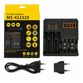 Univerzális akkumulátortöltő MS-421529