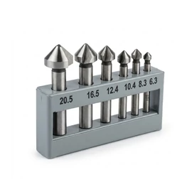 6 részes süllyesztő fúrószár készlet fém dobozban SF-6PCS