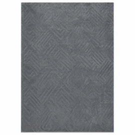 Modern szürke geometrikus szőnyeg 66x110 cm DELUX-6-66X110