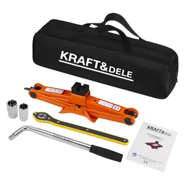 Kraft&amp;Dele TRAPÉZ EMELŐ 2T 120-420mm KD3526