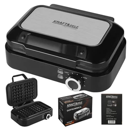 Kraft&amp;Dele Elektromos gofrisütő 2200W KD4107