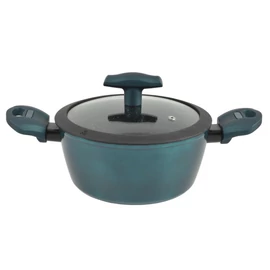 Perfect Home Sea Line tapadásmentes alumínium lábas üvegfedővel 20cm, 3,2L, indukciós 15107