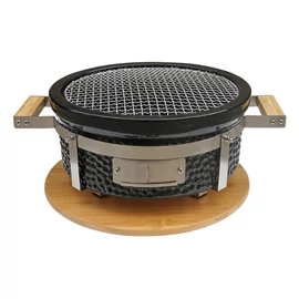 Perfect Home Hibachi Grillező 15"/34 cm kerek fekete 16705