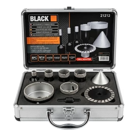 BLACK Gyémántlyukfúró Készlet 8 részes 21212
