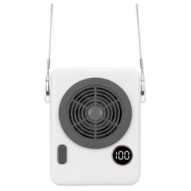 Hordozható mini ventilátor – digitális kijelzővel F856