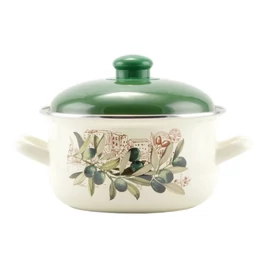 Perfect Home Oliva Zománcozott lábas 18 cm+fedő 14827