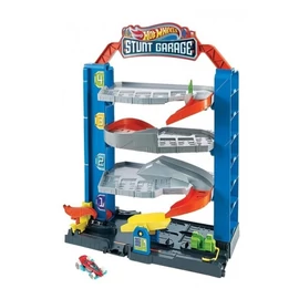 Mattel Hot Wheels többszintes játékgarázs kisautóval 423016