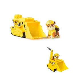 Mancs Őrjárat Rubble buldózer jármű figurával 18cm 427540