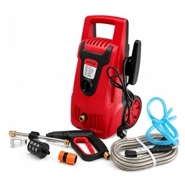 HENGQI elektromos magasnyomású mosó – 2200 W, tömlőkkel és tartozékokkal RX-12-2