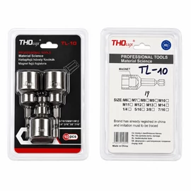 THOLux mágneses hatlapfejű dugókulcs-adapter 19 mm TL-10