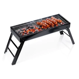 Összecsukható hordozható faszenes grillsütő – 77 × 23 × 31 cm 489374