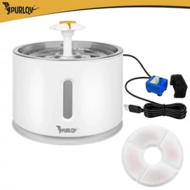 Purlov automata itatókút macskáknak és kutyáknak, 2,4 l 00027856