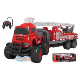 Távirányítós tűzoltó vontatóautó 4x4 létrával 33cm 038478