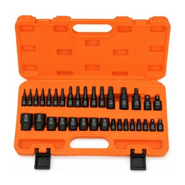 31 részes Torx bit- és külső Torx dugókulcskészlet 87029