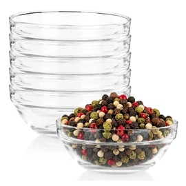 Univerzális üveg tálkakészlet – 10,5 cm, 215 ml, 6 darab 139511