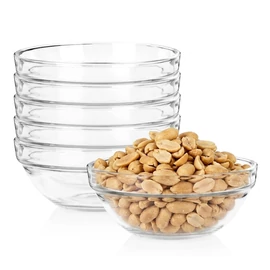 Univerzális üveg tálkészlet – 12,5 cm, 350 ml, 6 darab 139512