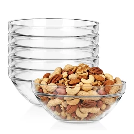 Univerzális üveg tálkészlet – 17 cm, 830 ml, 6 darab 139514
