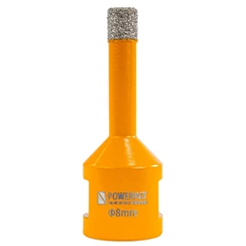 Powermat gyémánt lyukfúró greshez és kerámiához – 8 mm, M14 PM1567