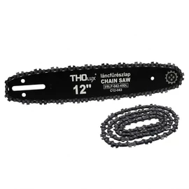 THO Lux 12″ láncvezető készlet 2 db fűrészlánccal C12-043
