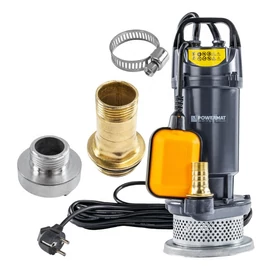Powermat Búvárszivattyú úszókapcsolóval tiszta és szennyvízhez 550W PM-PDWB-550TP PM1640