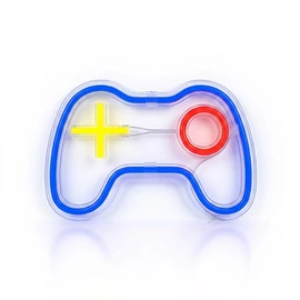 Gamer kontroller formájú LED hangulatlámpa – többszínű világítással 13205